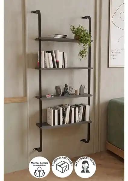 İki Duvara Monte Kitaplık Modelinin Detaylı Karşılaştırması ve Özellikleri