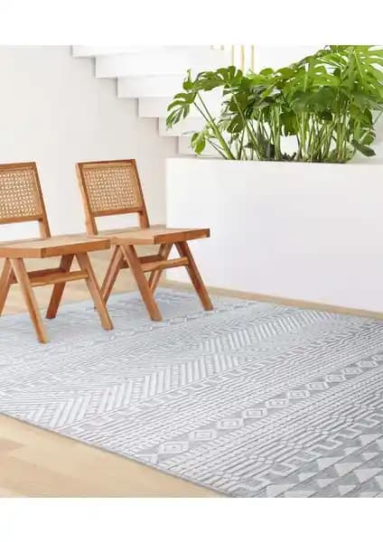 Koza Halı Sand Krem Antrasit ve Çok Katlanabilir Halı Karşılaştırması