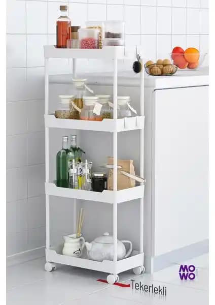 Mutfak ve Banyo İçin Tekerlekli Raf Üniteleri Karşılaştırması ve Özellikleri