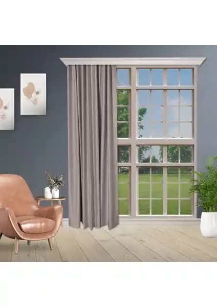 Perhal Gri Black Out ve Perle Home Açık Gri Fon Perdelerinin Karşılaştırması