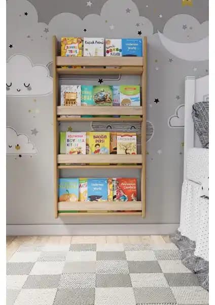 Zeo Wood Design Montessori 4 Raflı Çocuk Kitaplığı Karşılaştırması ve Özellikleri