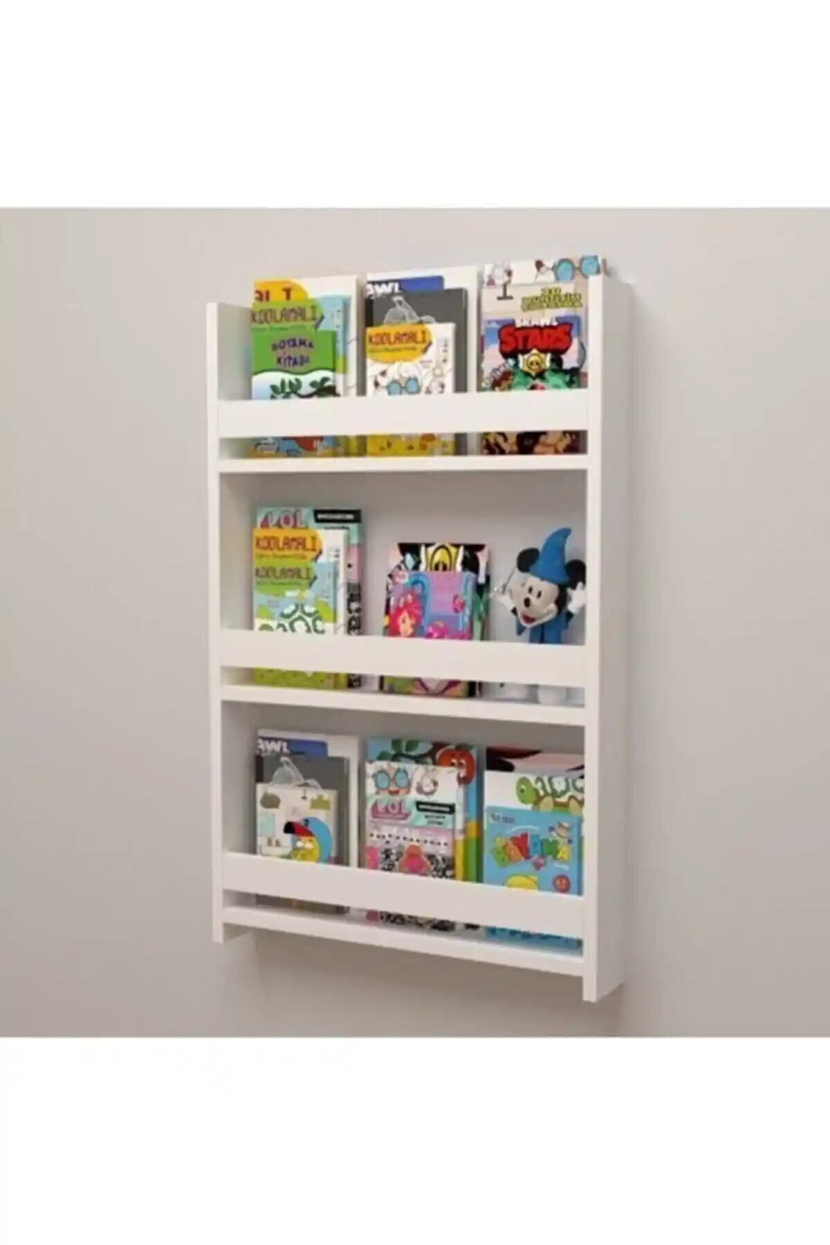 CZN AHŞAP Beyaz MDF Montessori Çocuk Odası: Güvenli ve Modern Tasarım Alternatifi