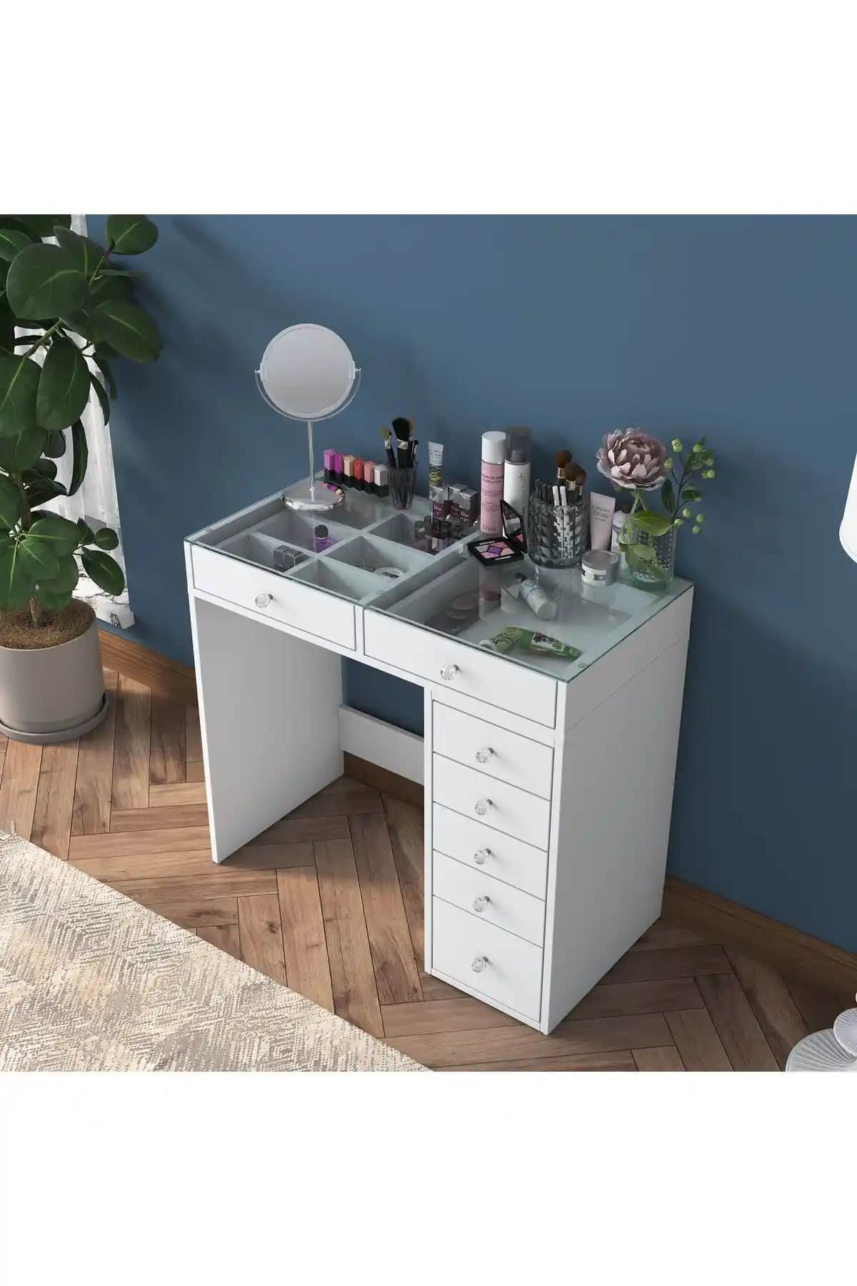 Rani Bj107 Makyaj Masası Modern Tasarım ve Fonksiyonellik ile Şıklık Sunar