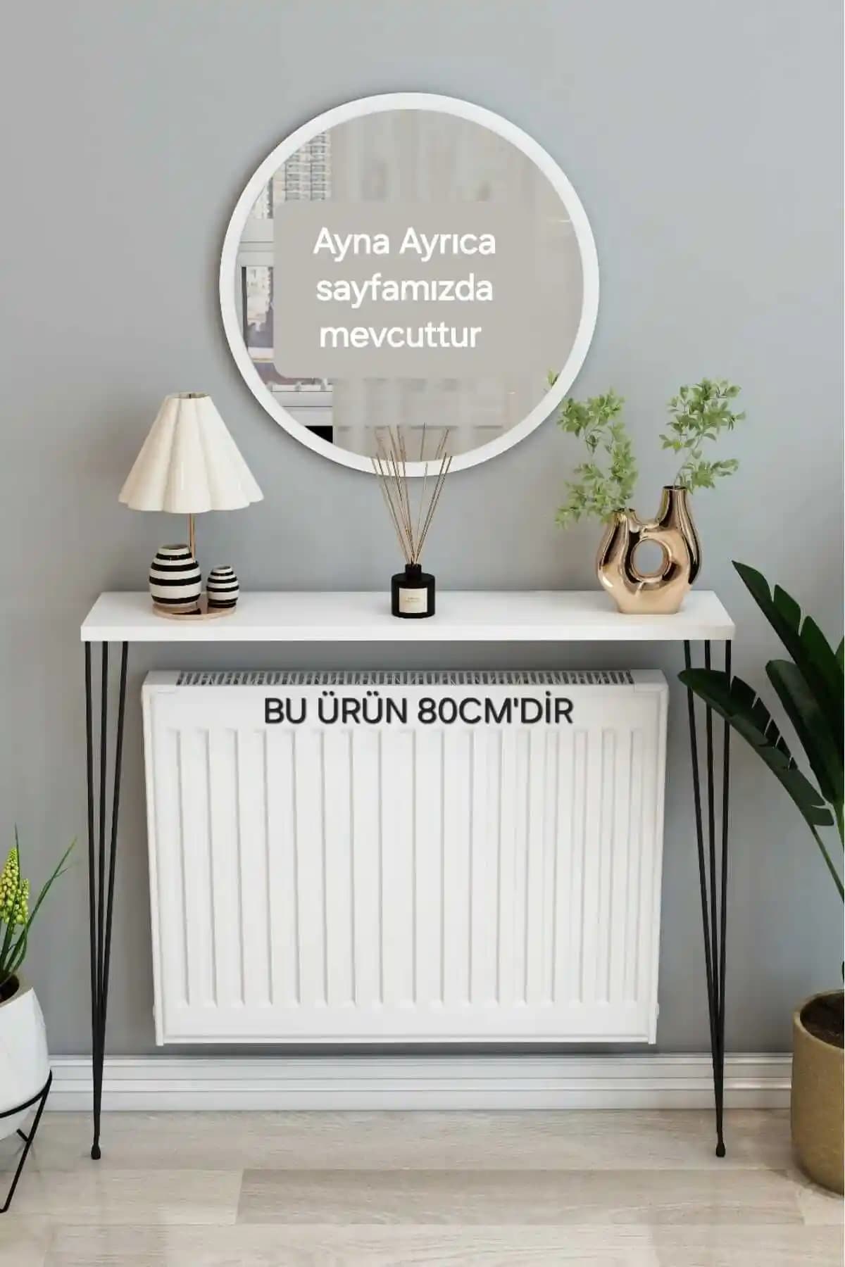 TALAŞTOZUM Petek Üstü Beyaz Raf Modern ve Minimalist İç Mekan Dekorasyonu İçin