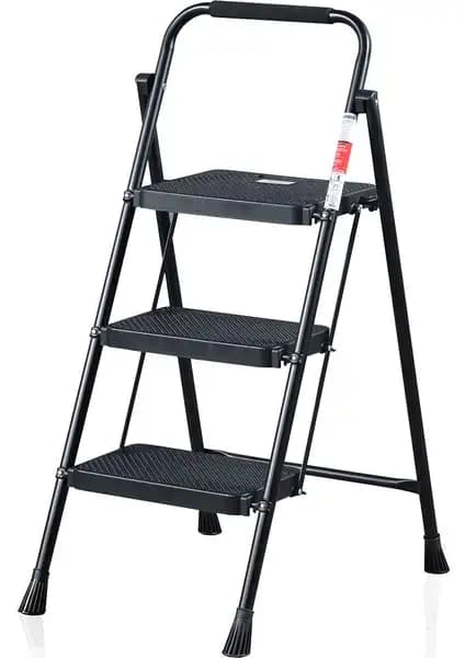 Eurostep 3 Basamak ve Konk Tools Extra Süper Slim Siyah Merdiven Karşılaştırması 1