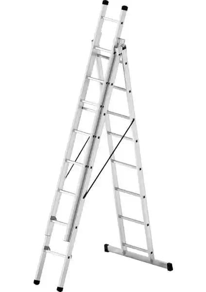 VM Vizyon 3x2,5 7,5 mt ve 3x2 6 mt alüminyum sürgülü merdivenlerin detaylı karşılaştırması