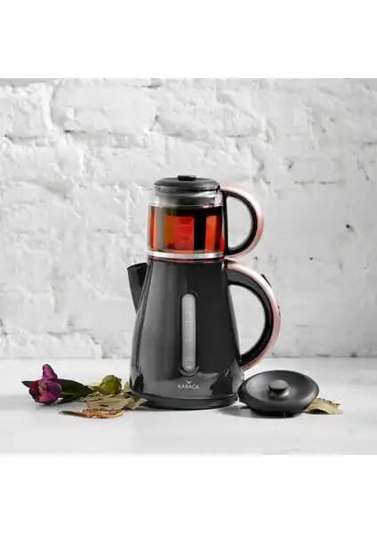 Karaca Çay Makinesi Karşılaştırması 1500 W ve Cam XL 2 in 1 Modelleri 1