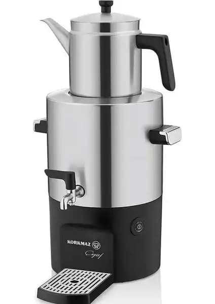 Korkmaz A 338 Nosta ve Korkmaz Çayşef InoxSatin Semaver Karşılaştırması ve Özellikleri 2