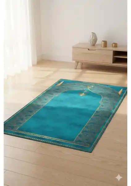 Aldora Diz Ağrıtmayan Turkuaz Seccade ve Namazlık: Konfor ve Estetik Birlikte