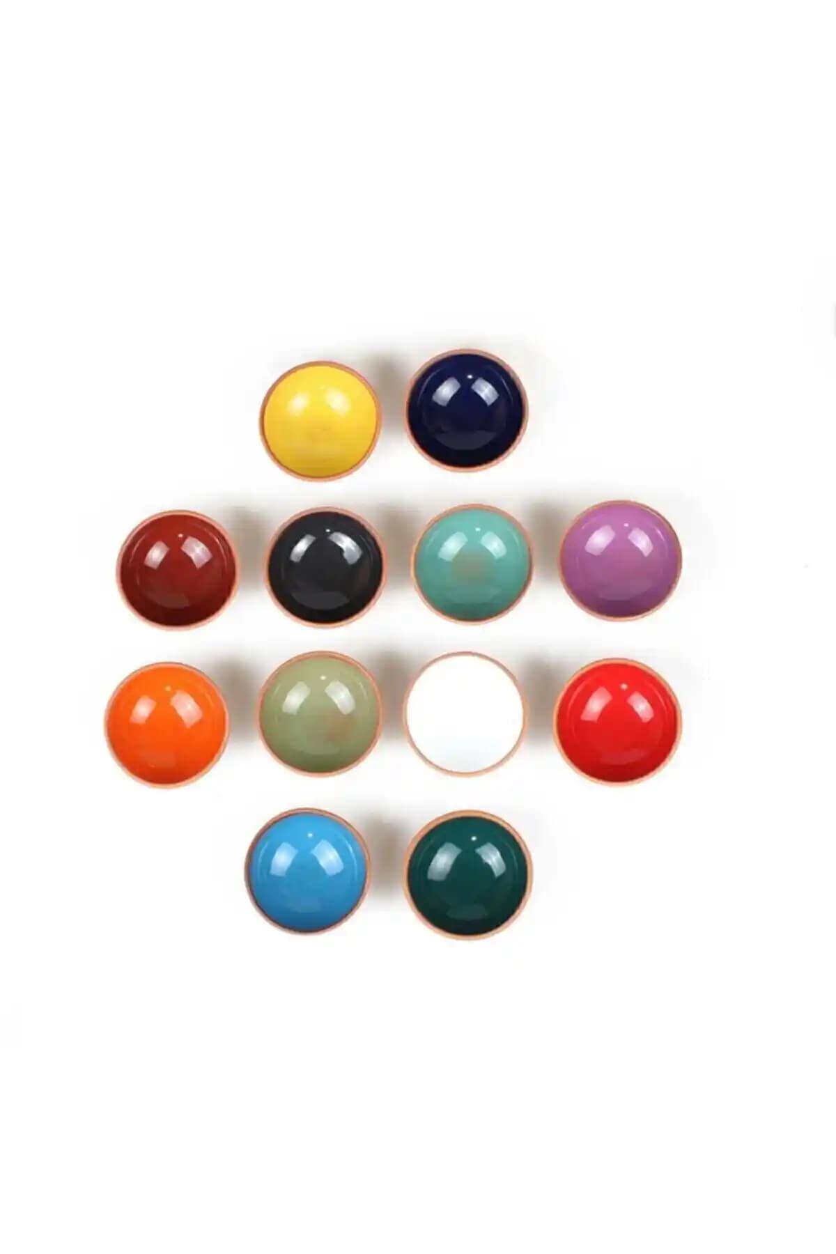 Avanos Toprak Kase Seti 12'li 8 cm Estetik ve Fonksiyonel Seramik Kaseler