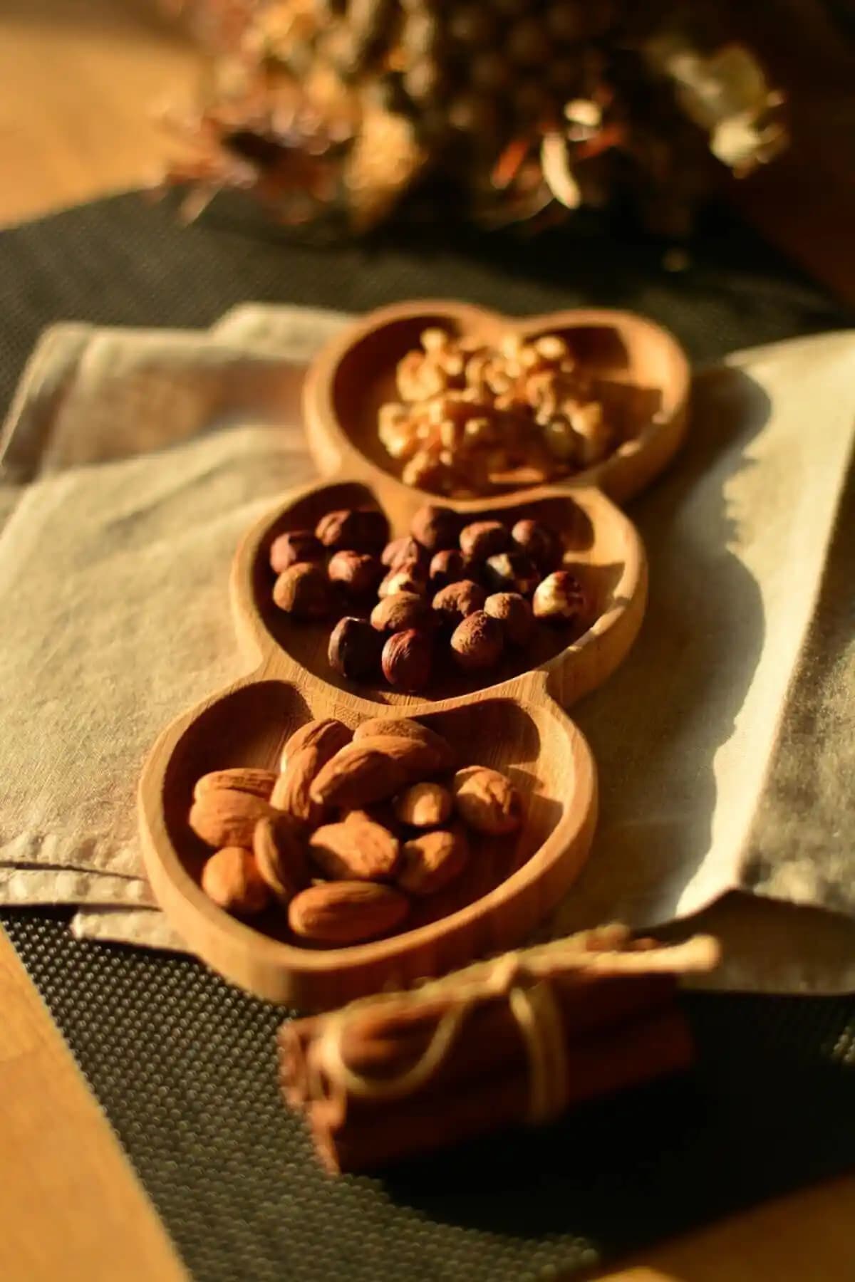 Bambum Amor 3'lü Cam Çerezlik Seti Estetik ve Fonksiyonellik Sunar