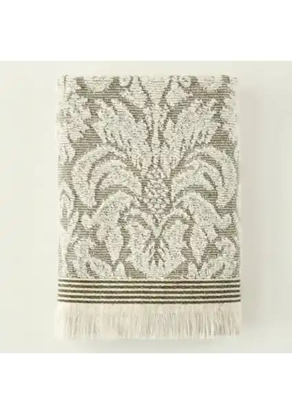 Bella Maison Pamuk Colin Yüz Havlusu Yeşil Renkli Doğal ve Türk Malı Kaliteli Havlu