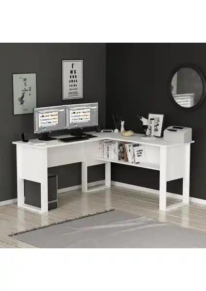 Betroya Randi Çalışma Masası: Modern ve Dayanıklı Tasarım ile Geniş Çalışma Alanı