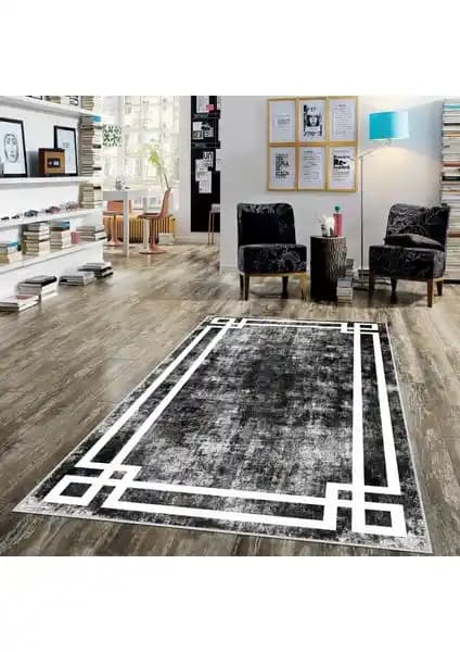 Confidence Home Dijital Baskılı ve Yıkanabilir Salon Halısı: Modern Tasarım ve Sağlıklı Kullanım