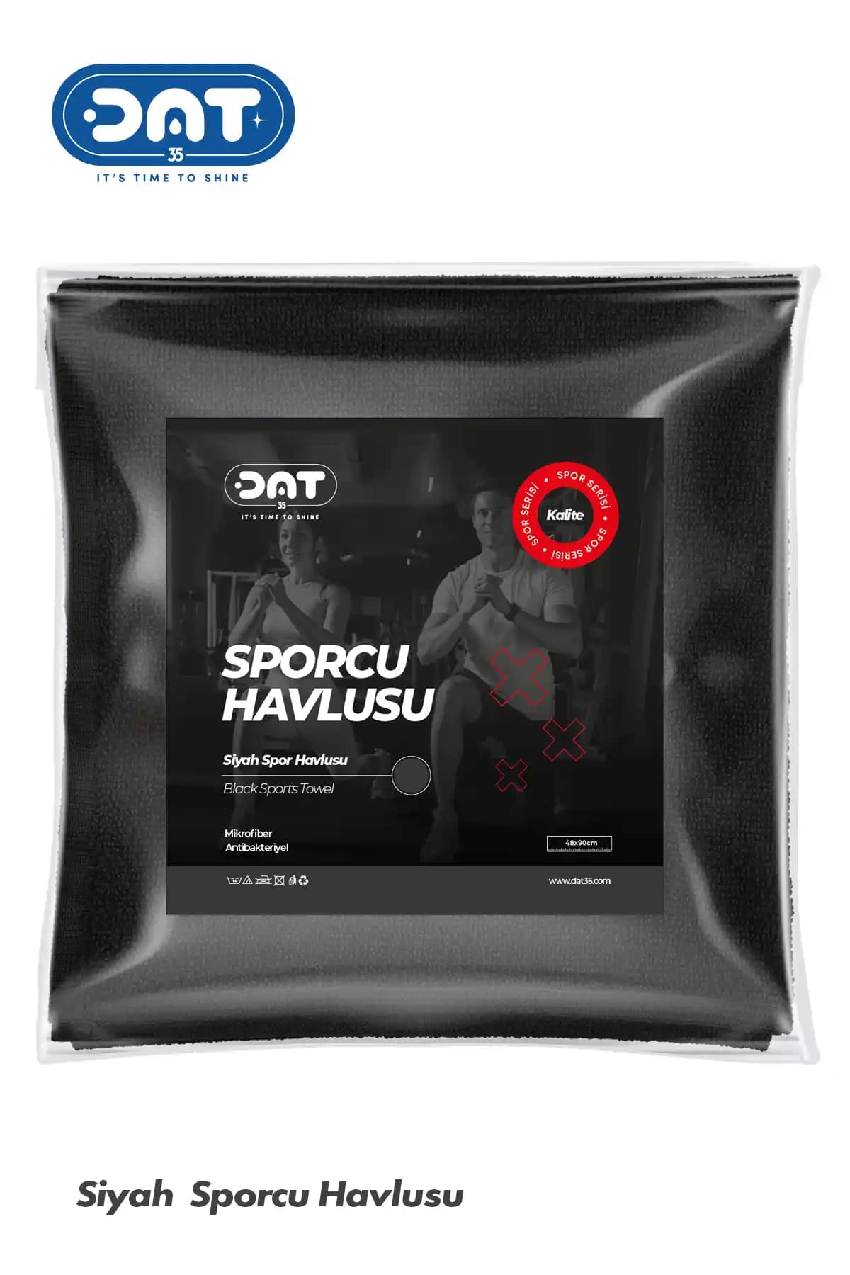 DAT35 Mikrofiber Sporcu Havlusu: Hafif, Pratik ve Şık Spor ve Fitness Aksesuarı