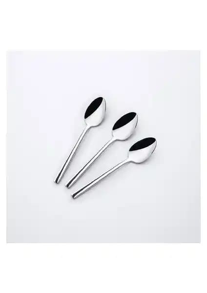 Doğuş Çay Kaşığı Çubuk Model Metal 12'li Set: Dayanıklı ve Şık Tasarım Özellikleri