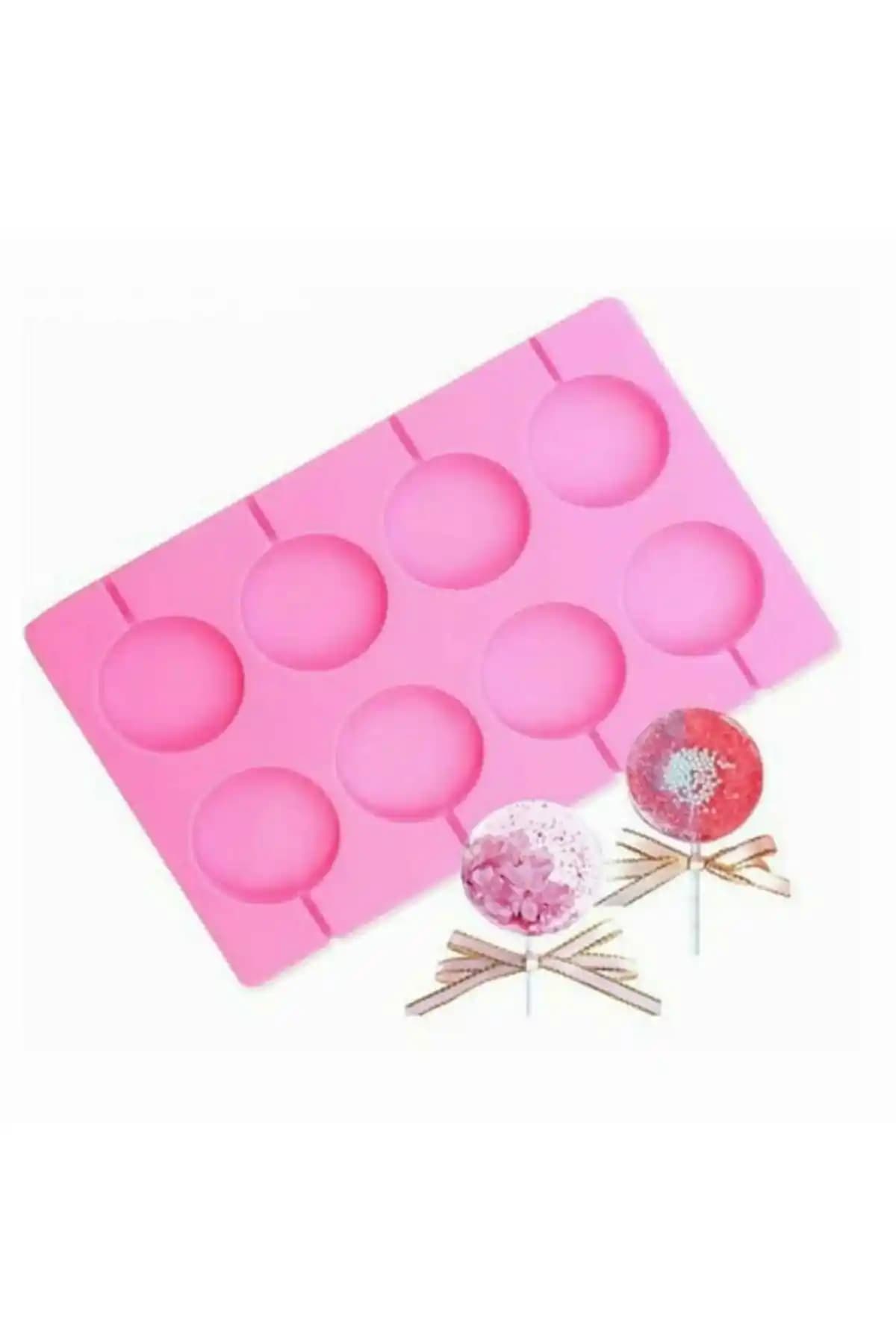 ELGALA Çok Renkli Silikon Kalıp Çubuklu Halka Şeker ve Çikolata Kalıbı Üretiminde Yenilikçi Çözüm