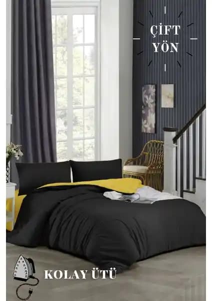 Ely Parker Kolay Ütü 120X200 Tek Kişilik Nevresim Takımı Yatak Odası İçin Pratik ve Şık Çözüm