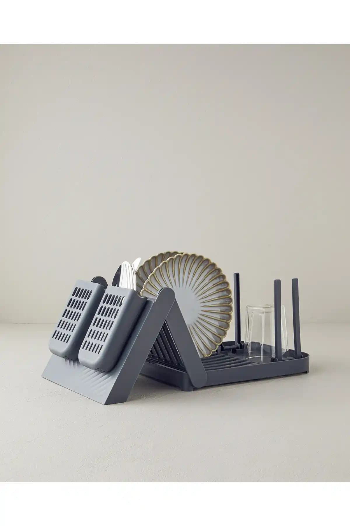 English Home 47x23 cm Plastik Bulaşıklık Modern ve Dayanıklı Mutfak Gereci