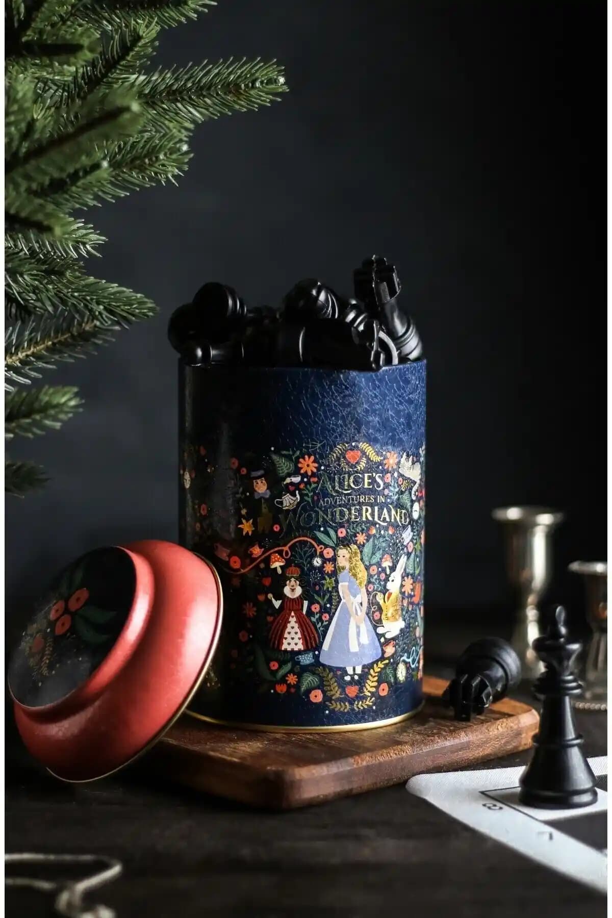 Evle Er115-9a Tales Alices Desenli Baharatlık Modern ve Dayanıklı Tasarım