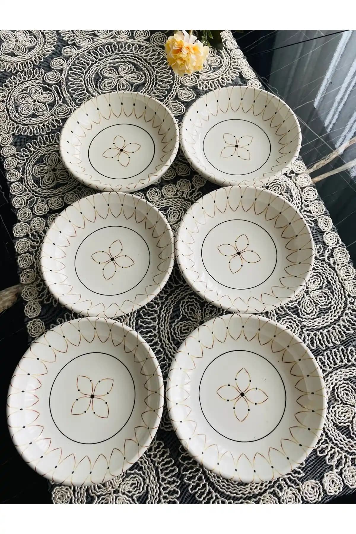 Genel Markalar Gold Elips Model 6’lı Yuvarlak Kase Seti Estetik ve Kullanışlı Mutfak Aksesuarı