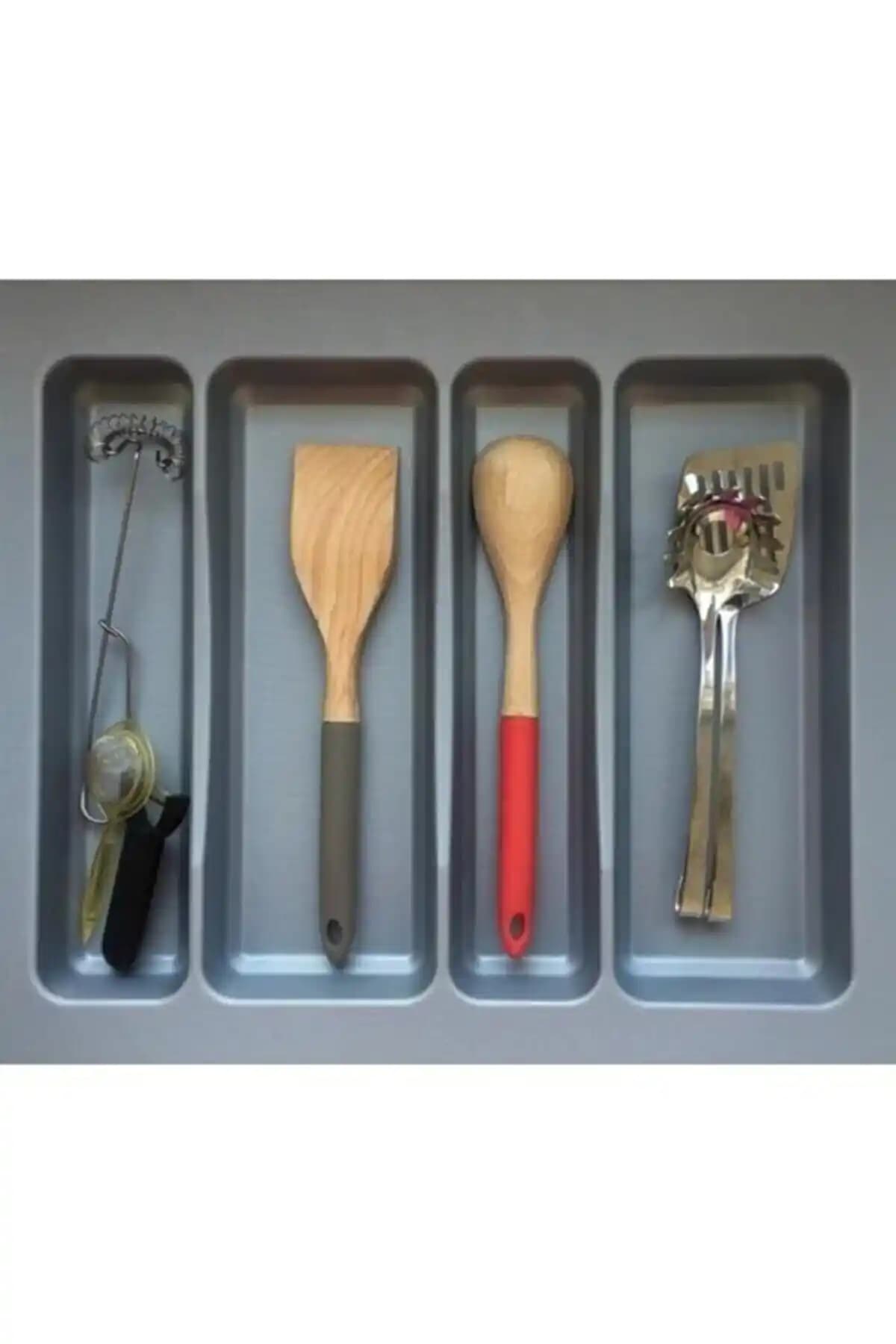 GörSeç 47x49 cm Çekmece İçi Düzenleyici: Dayanıklı ve Esnek Mutfak Organizasyonu Çözümü