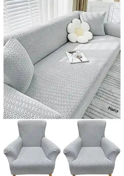 Hansaray Tuğla Desen Koltuk Örtüsü: Modern Tasarım ve Dayanıklı Kullanım Özellikleri