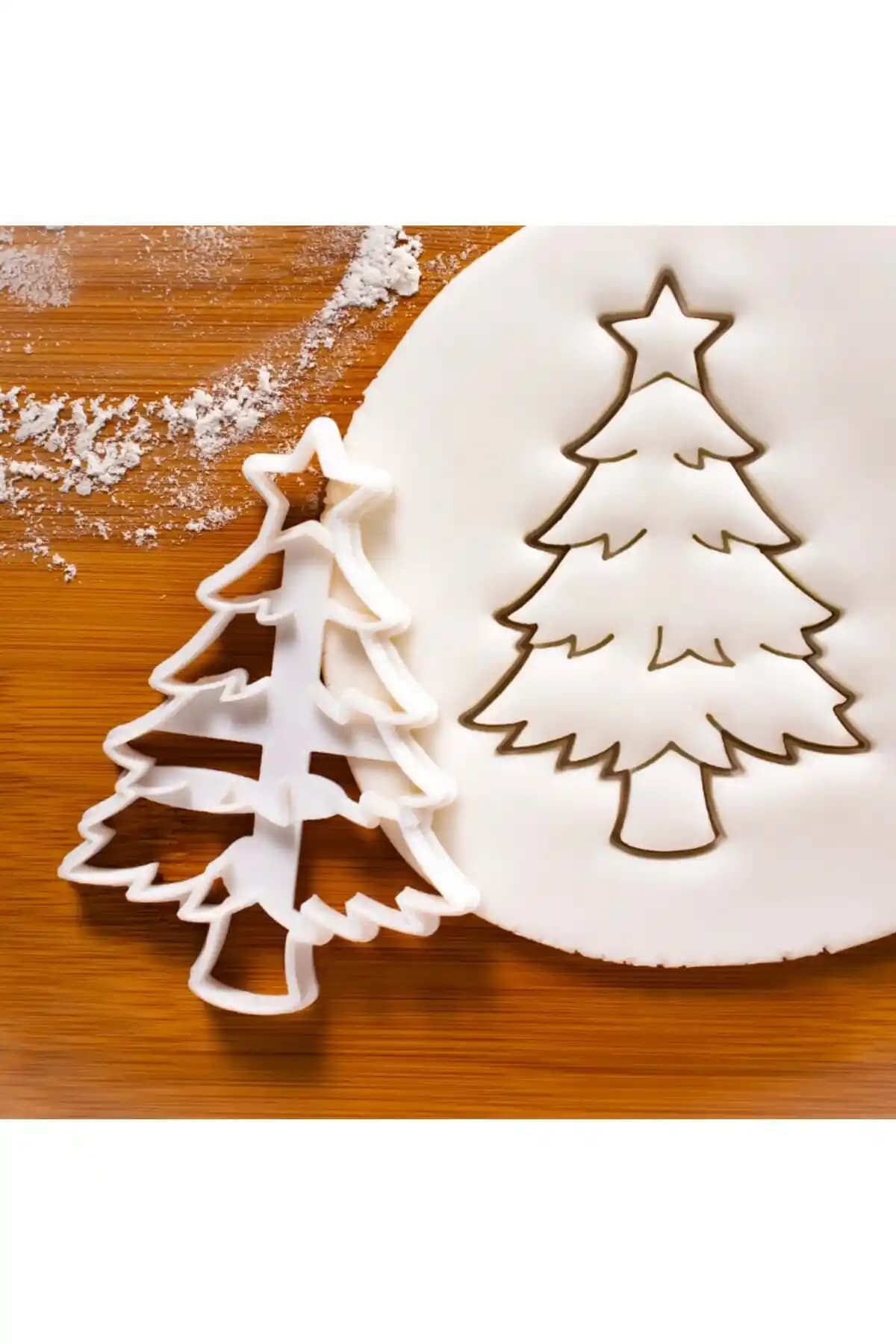 Hobist Yılbaşı Çam Ağacı Kurabiye Kalıbı: Estetik ve Dayanıklı Tasarım