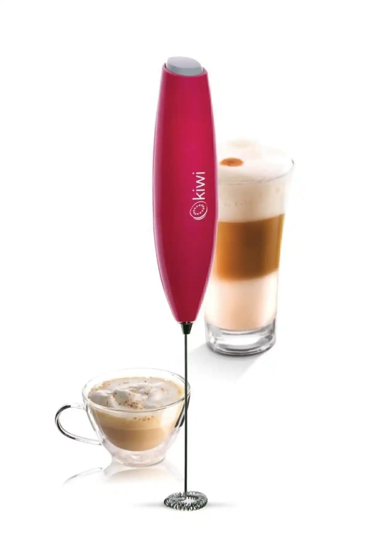 Kiwi Pratik Süt Kahve Köpürtücü: Dayanıklı ve Şık Tasarımıyla Mutfaklara Pratiklik Katıyor