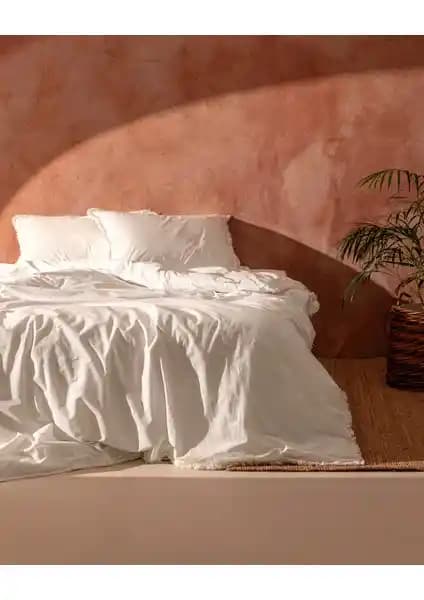 Madame Coco Sona Çift Kişilik Püsküllü Nevresim Takımı Yatak Odası Şıklığı ve Konforu