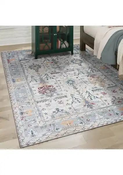 Marsa Dijital Baskı Şönil Dokuma Halı Modern ve Dayanıklı Tasarım Özellikleri