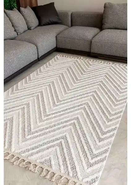 Melaris Halı Tremo Bukle Yu<muş>ak Örgü Dokuma Halı Modern ve Dayanıklı Tasarım Özellikleri