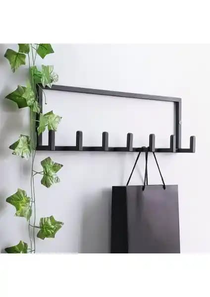 Modern ve Dayanıklı Metal Demir Duvar Askısı 60 cm genişlikte şık tasarım