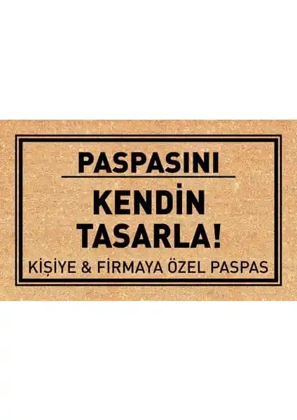Olunca Kişiye ve Firmaya Özel Tasarım Kapı Önü ve Ev İçi Paspasları Detayları