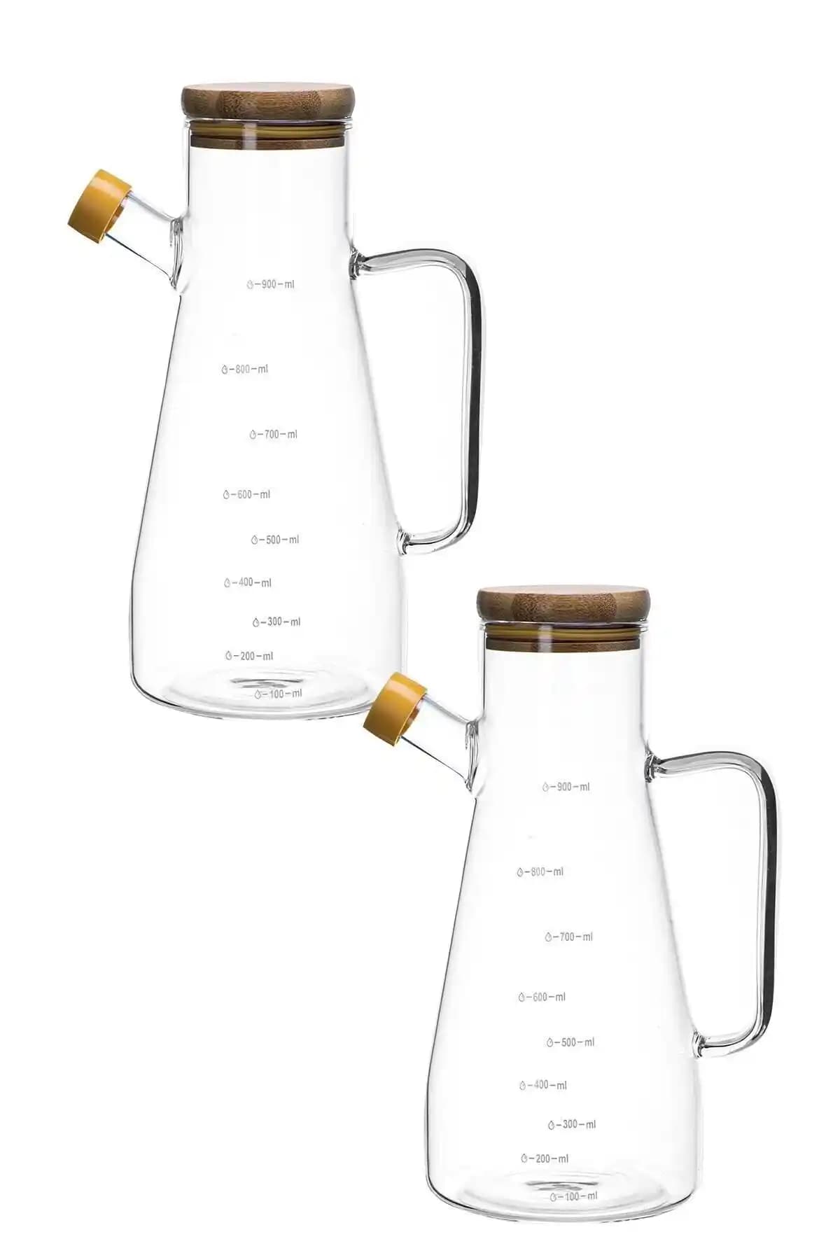 Paçi Cam Borosilikat Camlı Bambu Kapaklı 2'li Yağlık ve Sirkelik Seti İncelemesi