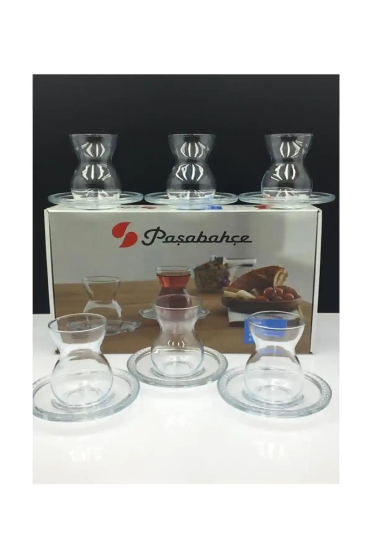 Paşabahçe 96575 Etnik Çay Seti: Estetik ve Fonksiyonellik Sunan Şık Çay Takımı