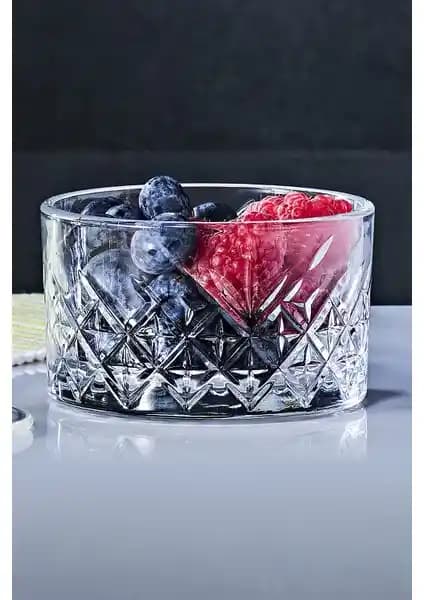 Paşabahçe Timeless 12'li Cam Çerezlik Kase Seti 225cc Estetik ve Dayanıklı Tasarım