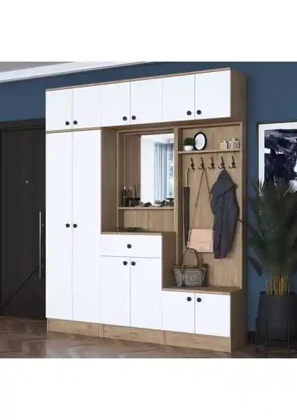 Rani EA108 Portmanto Çekmeceli Aynalı Modern Giriş Mobilyası Özellikleri ve Kullanımı