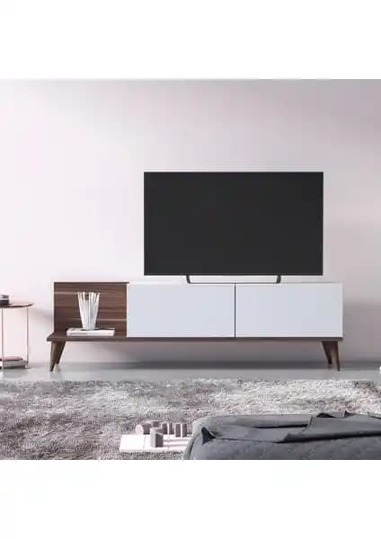 Ruum Store Soho TV Ünitesi Victoria Ceviz ile Şık ve Fonksiyonel Oturma Alanları Yaratın