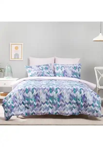 Sarah Anderson Melange Çift Kişilik Nevresim Takımı: Estetik ve Konforun Birleşimi