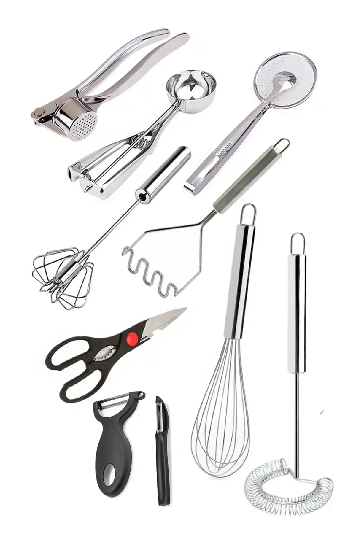 Sekiz8 Çok Amaçlı Mutfak Seti: Dayanıklı ve Fonksiyonel Mutfak Gereçleri Koleksiyonu