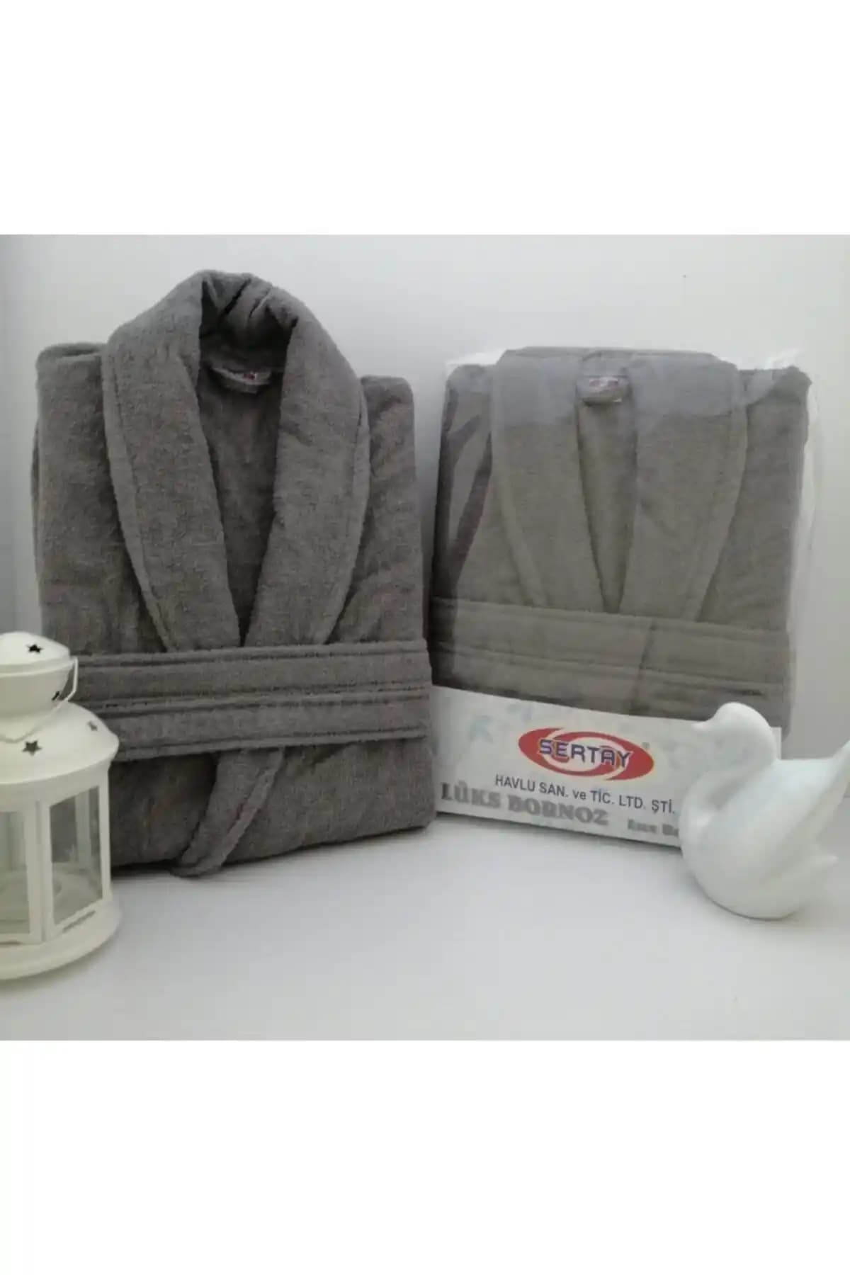 Sertay %100 Pamuklu Tek Parça Bornoz ile Konfor ve Şıklık Bir Arada