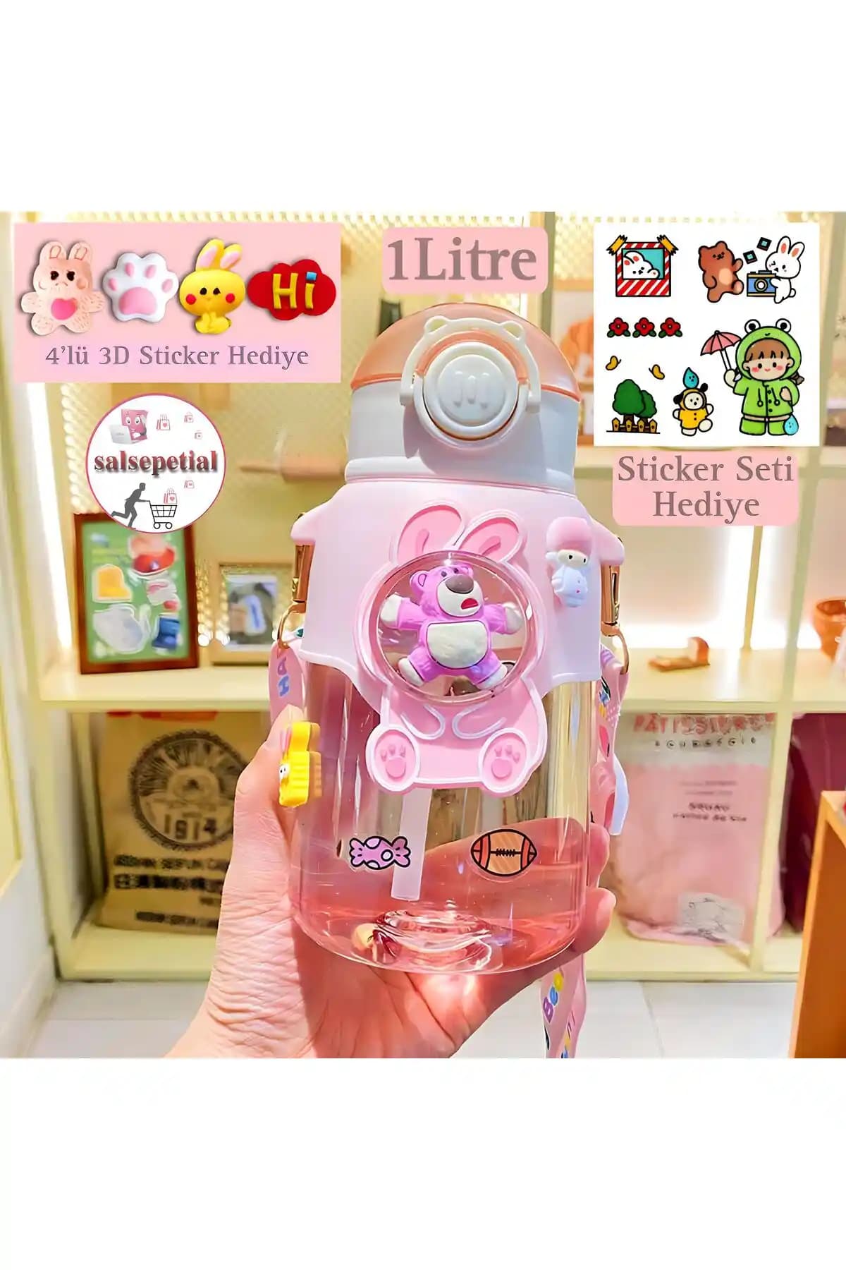 Sevimli ve Fonksiyonel Ayıcık Su Matarası: Günlük Kullanım ve Taşınabilirlik Özellikleri