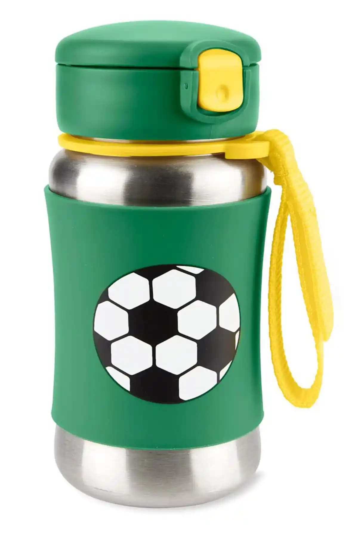 Skip Hop Paslanmaz Çelik Pipetli Futbol Temalı Çocuk Sulukları Güvenli ve Dayanıklı