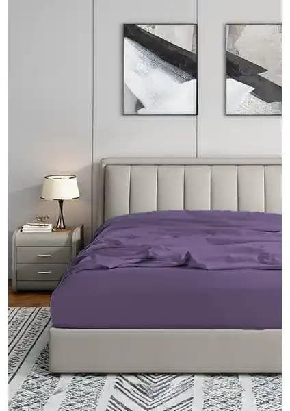 Soley Jersey %100 Pamuklu Çift Kişilik Çarşaf Yatak Takımı, Dayanıklı ve Nefes Alabilir Tasarım