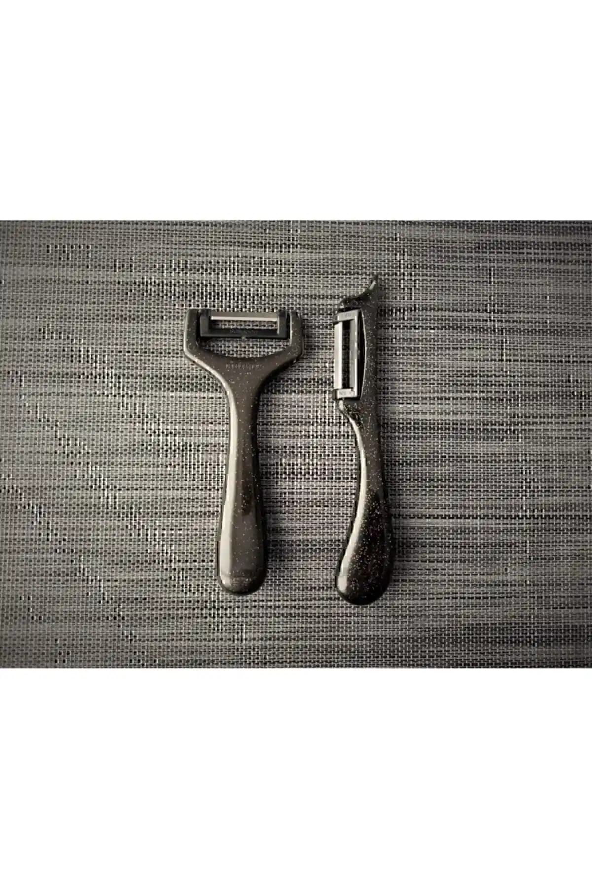 Solingen Siyah 2'li Soyacak Seti Modern Mutfaklar İçin Dayanıklı ve Şık Tasarım