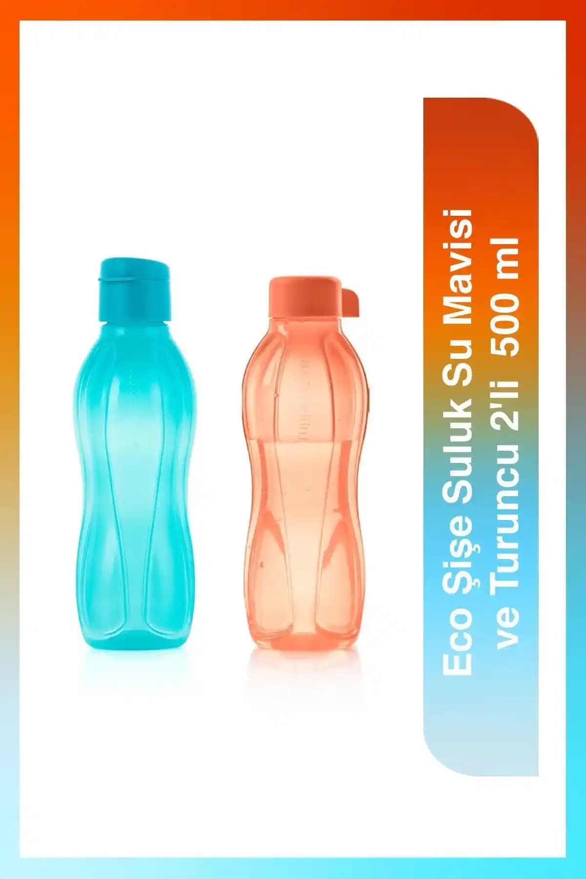 Tupperware Eco Şişe Suluk 500 ml Pratik ve Sağlıklı Taşınabilir İçecek Kabı