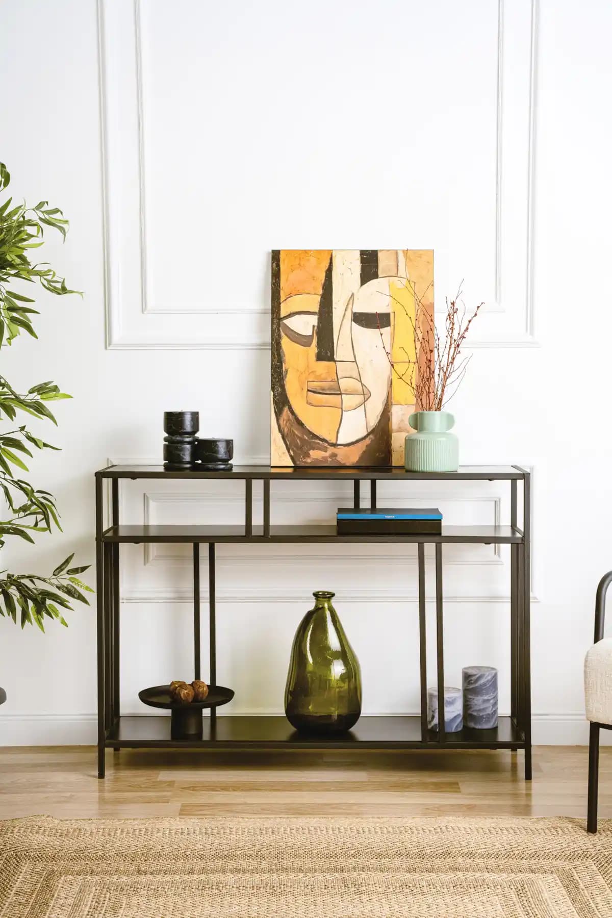 Venedik Dresuar Kahve Köşesi Modern ve Dayanıklı Metal Mobilya Çözümü