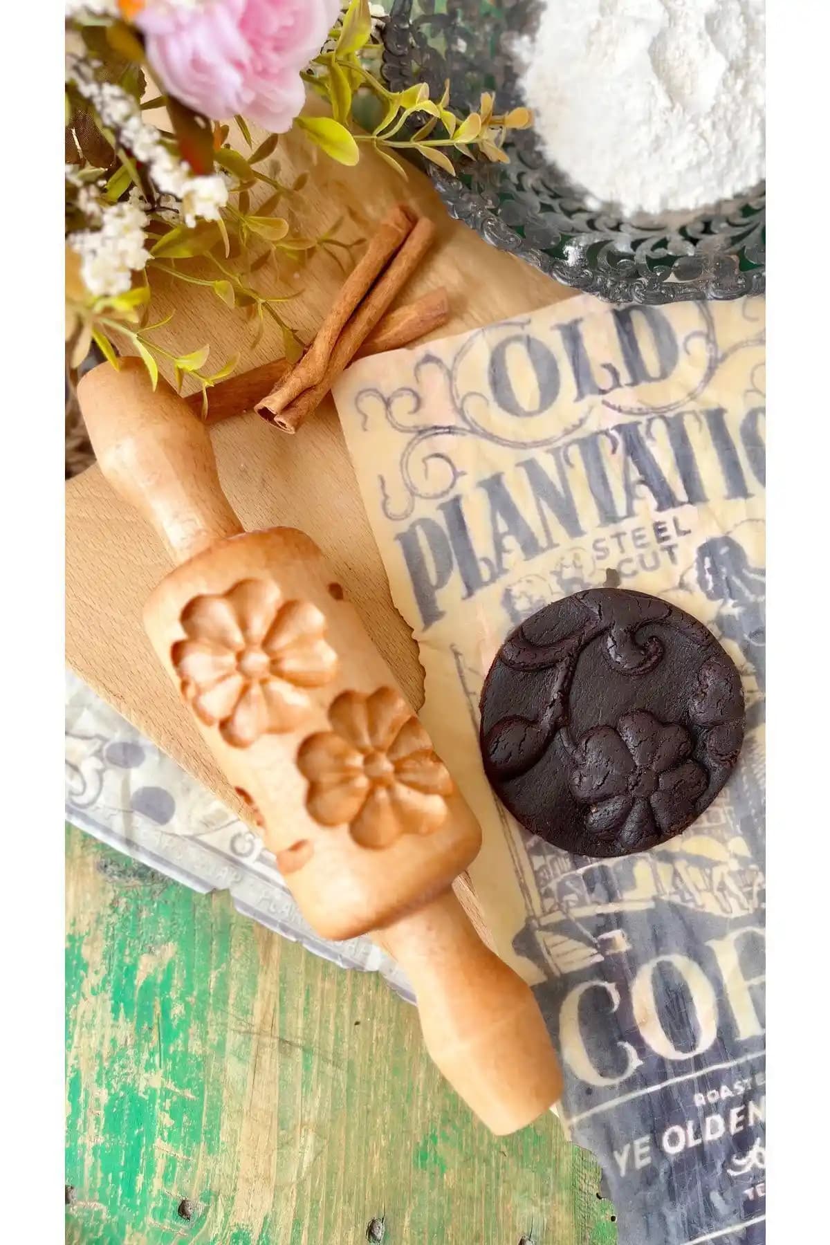 Wood'n Craft Üç Boyutlu Papatya Desenli Ahşap Kurabiye ve Şeker Hamuru Merdanesi İncelemesi