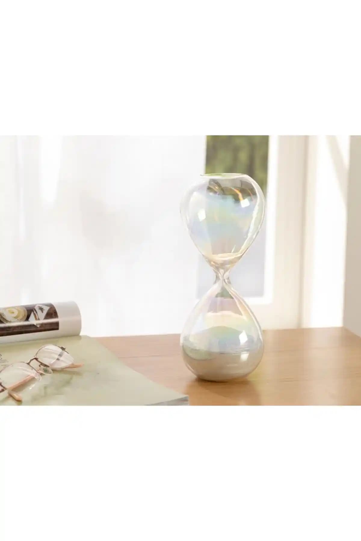 English Home Shine Cam 30 Dk Kum Saati: Modern ve Şık Dekoratif Saat